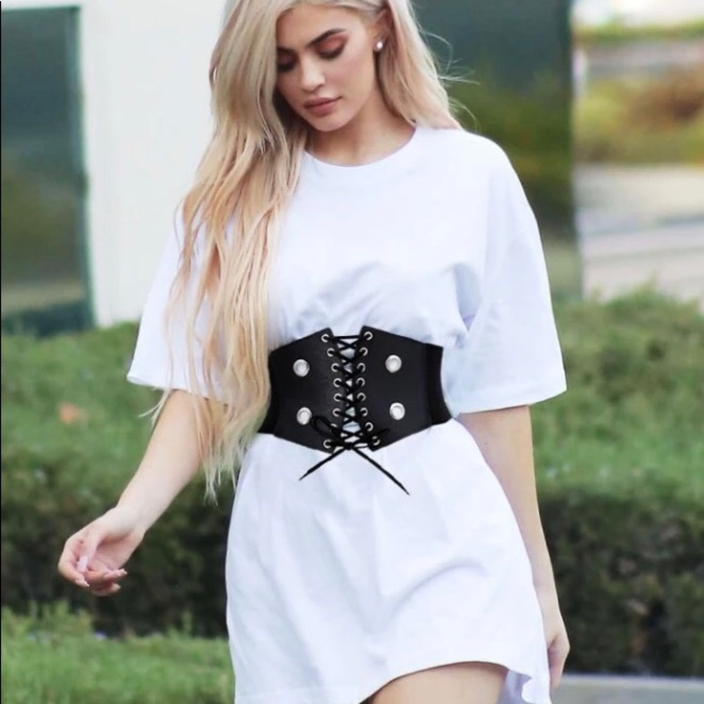 Elastic Black Belt